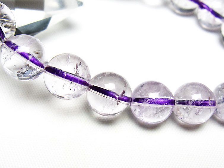 アメジスト ブレスレット 10mm [T403-18285] 3枚目