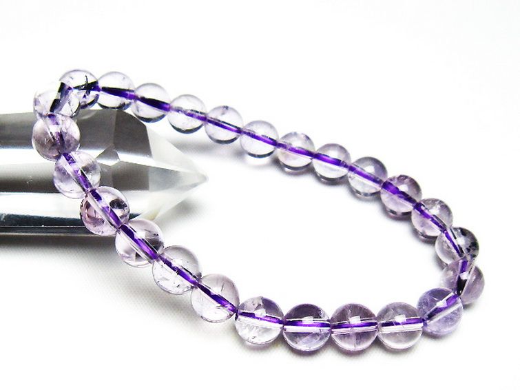 アメジスト ブレスレット 8mm [T403-18290] 1枚目
