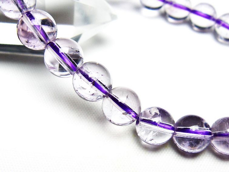アメジスト ブレスレット 8mm [T403-18290] 3枚目