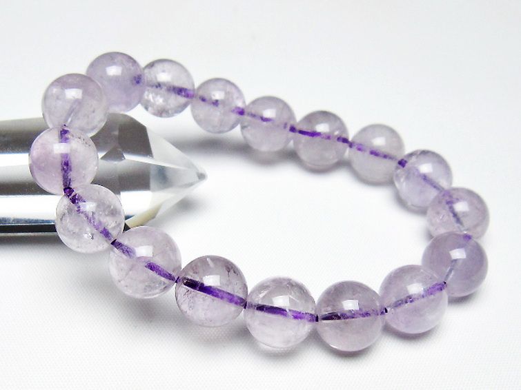 アメジスト ブレスレット 12mm [t403-18338] 1枚目