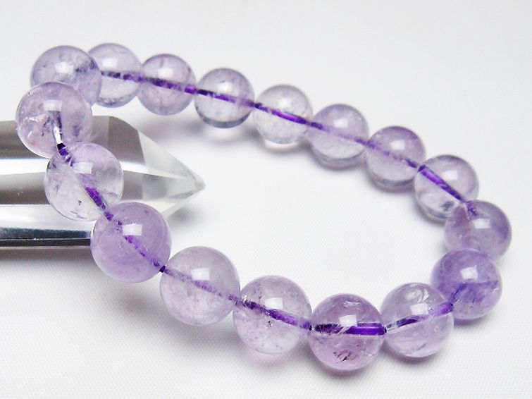 アメジスト ブレスレット 12mm [t403-18465] 1枚目