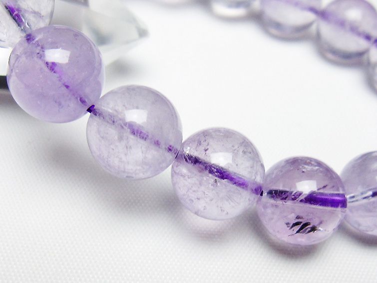 アメジスト ブレスレット 12mm [t403-18465] 3枚目