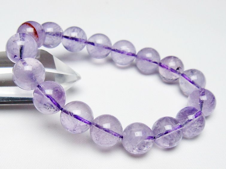 アメジスト ブレスレット 12mm [t403-18466] 1枚目