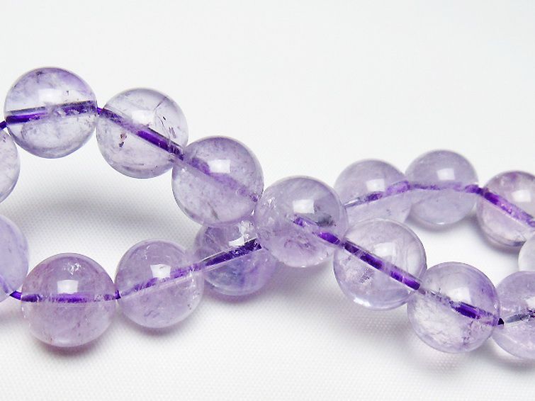 アメジスト ブレスレット 12mm [t403-18466] 2枚目