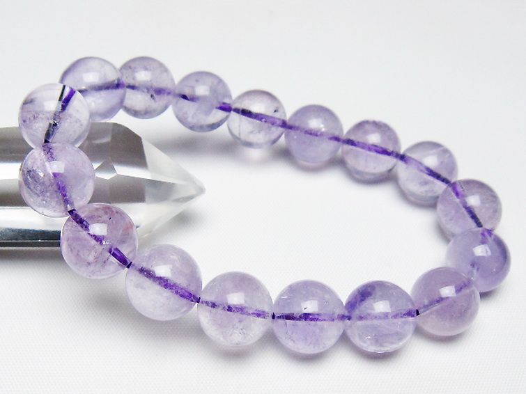 アメジスト ブレスレット 12mm [t403-18467] 1枚目