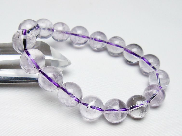 アメジスト ブレスレット 12mm [t403-18471] 1枚目