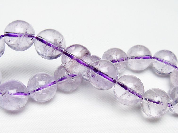 アメジスト ブレスレット 12mm [t403-18474] 2枚目