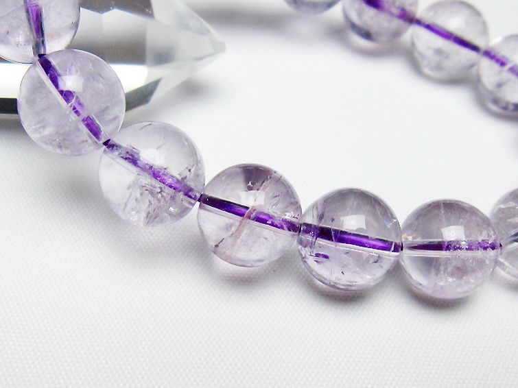 アメジスト ブレスレット 12mm [t403-18474]