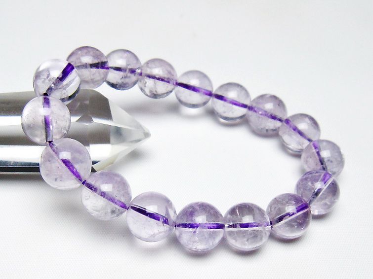 アメジスト ブレスレット 12mm [t403-18476] 1枚目