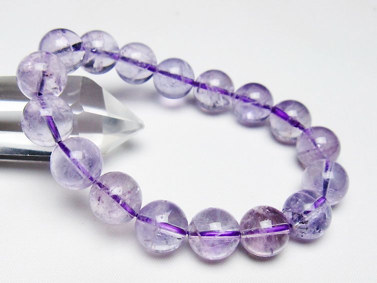 アメジスト ブレスレット 12mm [t403-18500] 1枚目