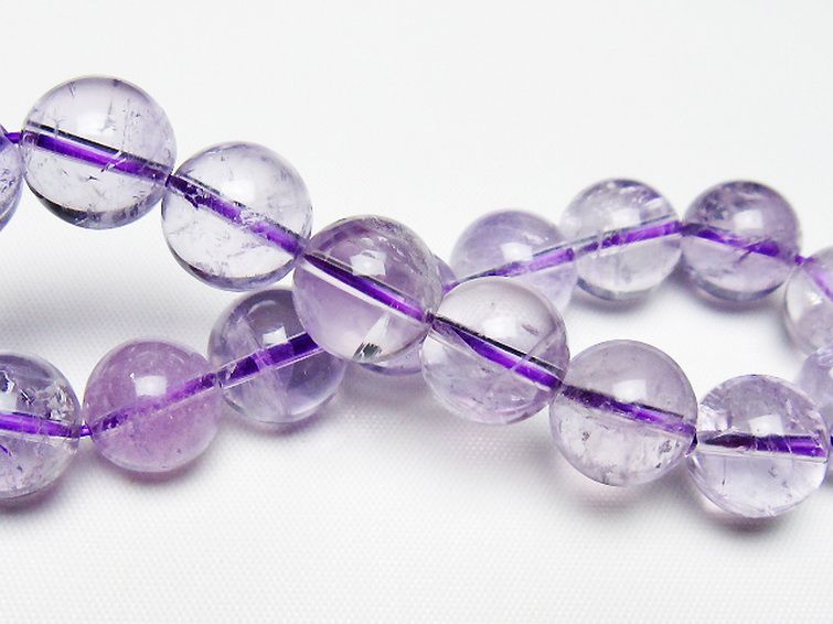 アメジスト ブレスレット 12mm [t403-18504] 2枚目