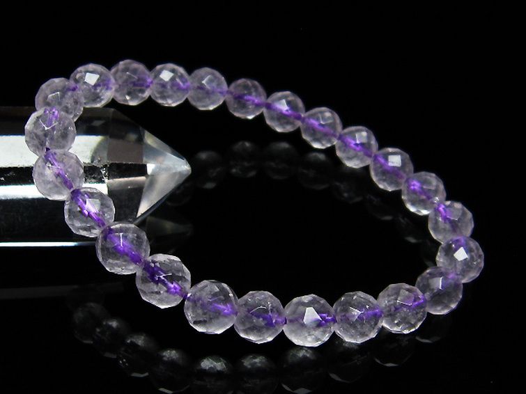 アメジスト ブレスレット 8mm [T404-1198] 1枚目