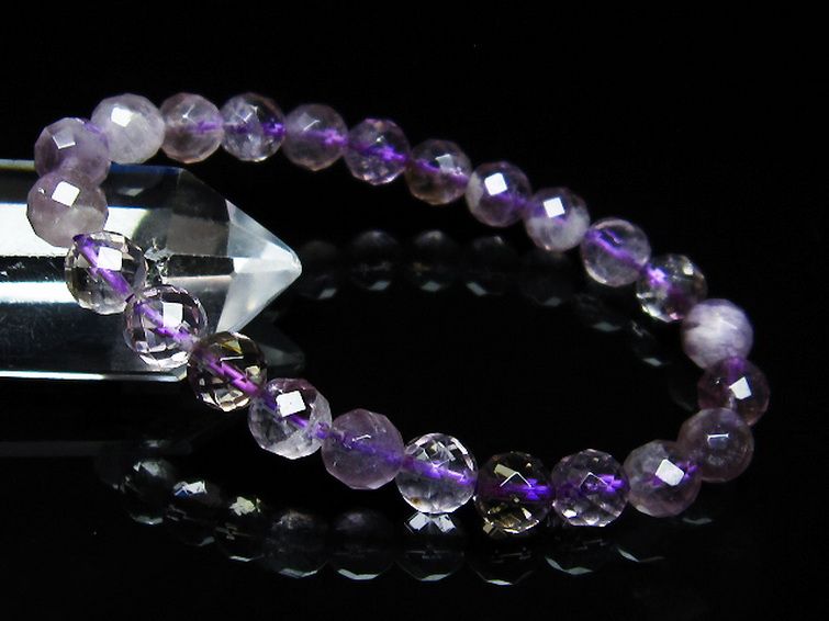 アメジスト ブレスレット 8mm [T404-1375] 1枚目