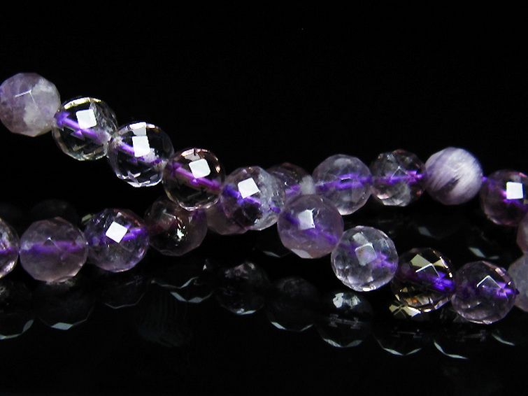アメジスト ブレスレット 8mm [T404-1375] 2枚目