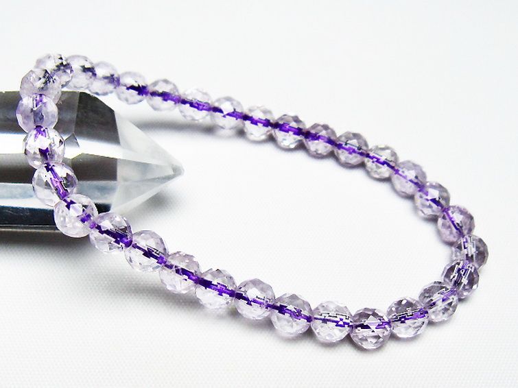 アメジスト ブレスレット 6mm [t404-1529] 1枚目