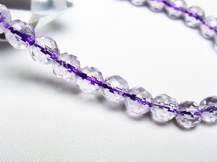 アメジスト ブレスレット 6mm [t404-1529] 3枚目