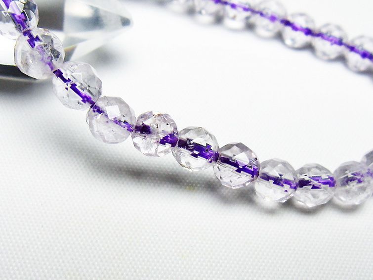 アメジスト ブレスレット 6mm [T404-1531] 3枚目
