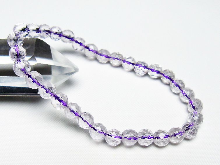 アメジスト ブレスレット 6mm [T404-1535] 1枚目