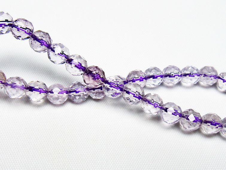 アメジスト ブレスレット 6mm [T404-1538] 2枚目