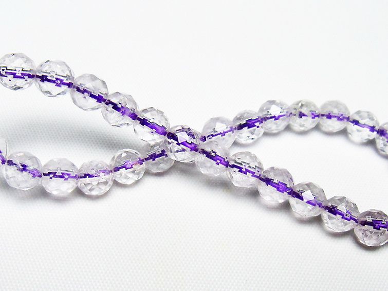 アメジスト ブレスレット 6mm [t404-1542] 2枚目