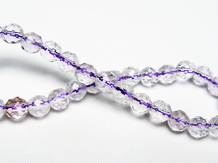 アメジスト ブレスレット 6mm [T404-1556] 2枚目