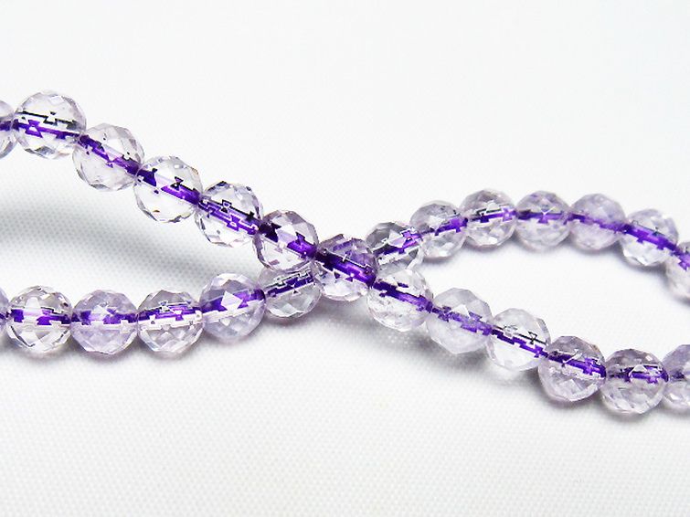 アメジスト ブレスレット 6mm [t404-1561] 2枚目