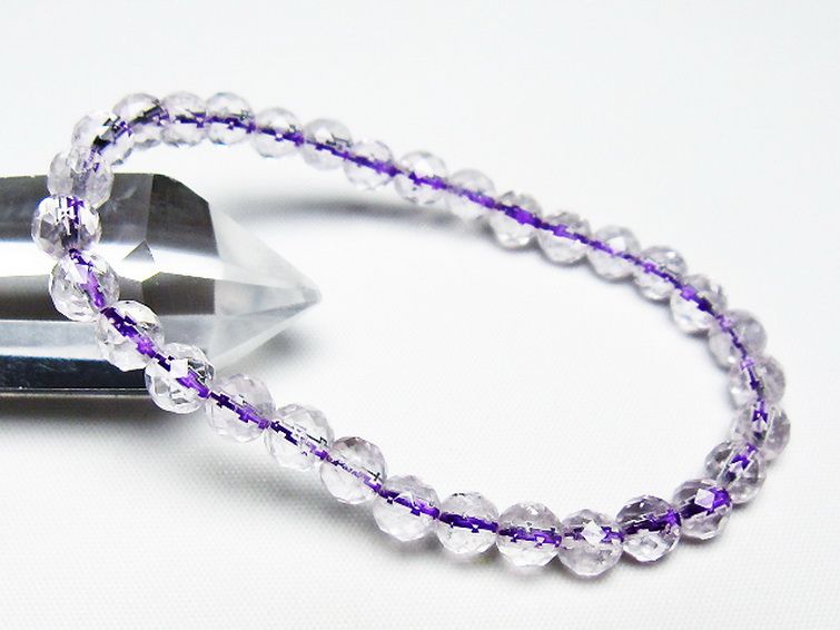 アメジスト ブレスレット 6mm [T404-1562] 1枚目