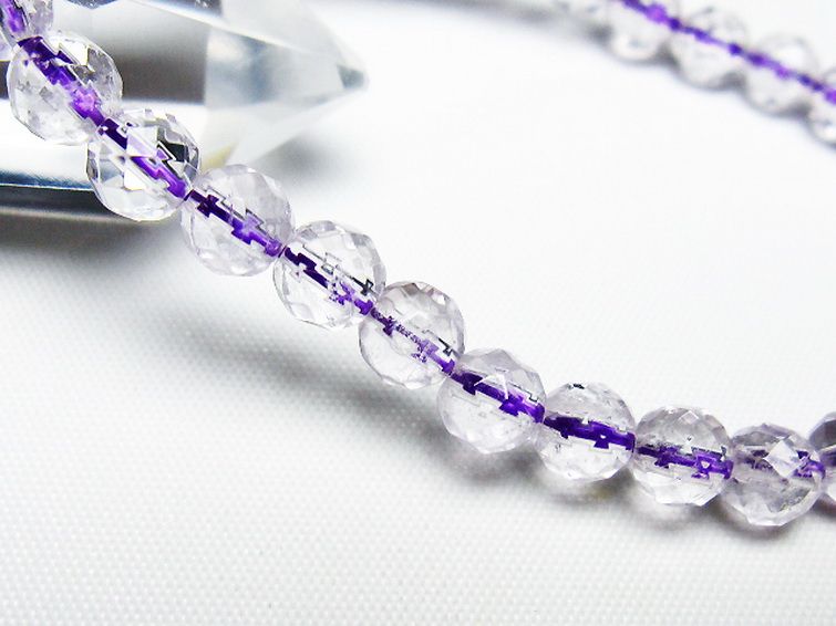 アメジスト ブレスレット 6mm [T404-1562] 3枚目
