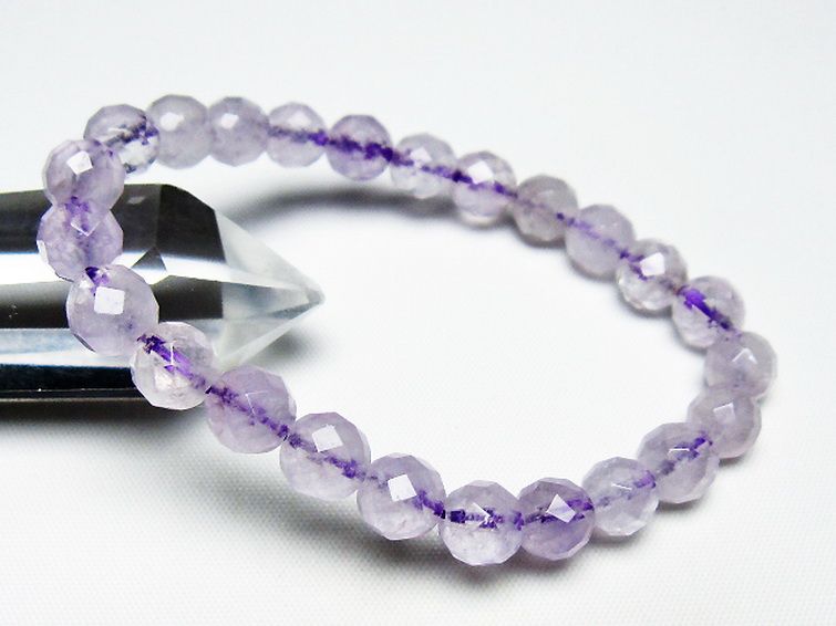 アメジスト ブレスレット 8mm [T404-1579] 1枚目