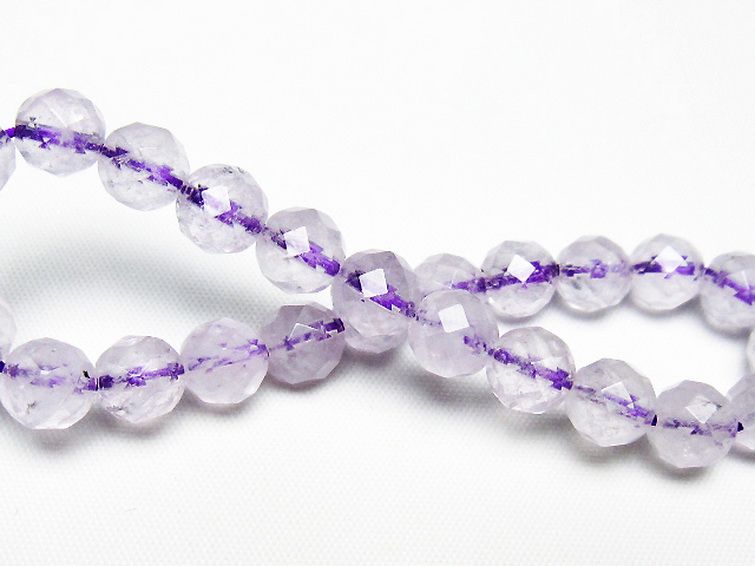 アメジスト ブレスレット 8mm [t404-1582] 2枚目