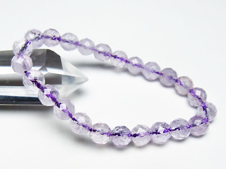 アメジスト ブレスレット 8mm [T404-1584] 1枚目