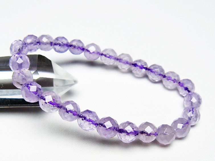 アメジスト ブレスレット 8mm [T404-1587] 1枚目