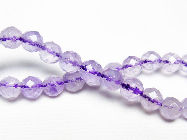 アメジスト ブレスレット 8mm [T404-1587] 2枚目