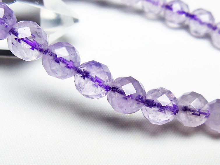 アメジスト ブレスレット 8mm [T404-1587] 3枚目