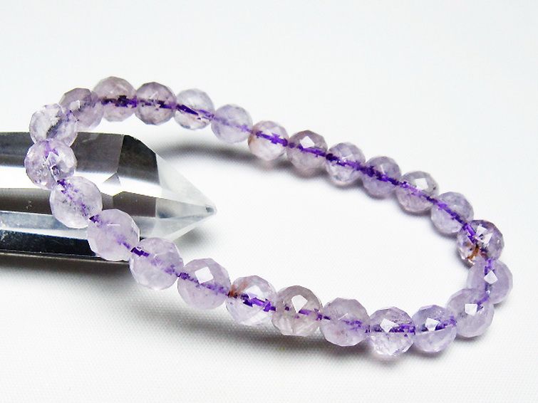 アメジスト ブレスレット 8mm [T404-1590] 1枚目