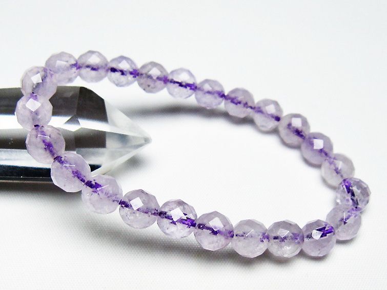 アメジスト ブレスレット 8mm [t404-1592] 1枚目
