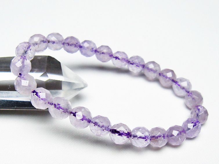 アメジスト ブレスレット 8mm [T404-1598] 1枚目