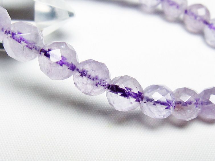 アメジスト ブレスレット 8mm [T404-1598] 3枚目