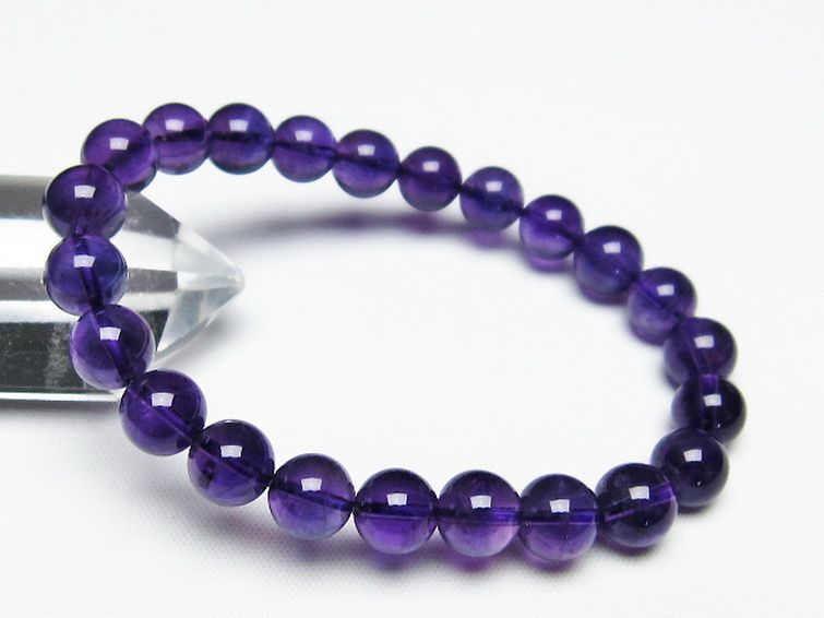 アメジスト ブレスレット 8mm [T406-3111] 1枚目