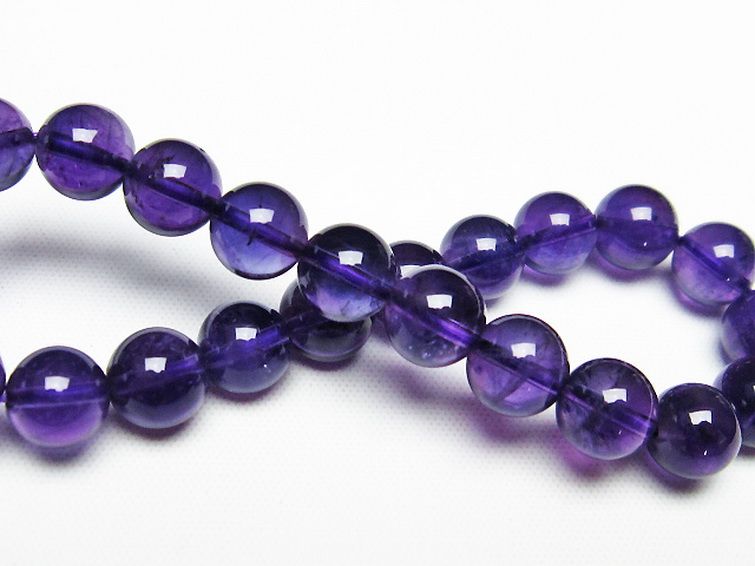 アメジスト ブレスレット 8mm [T406-3111] 2枚目