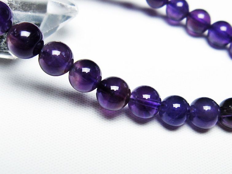 アメジスト ブレスレット 7mm [t406-3364] 3枚目