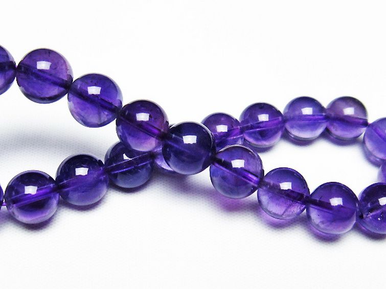 アメジスト ブレスレット 9mm [T406-3444] 2枚目