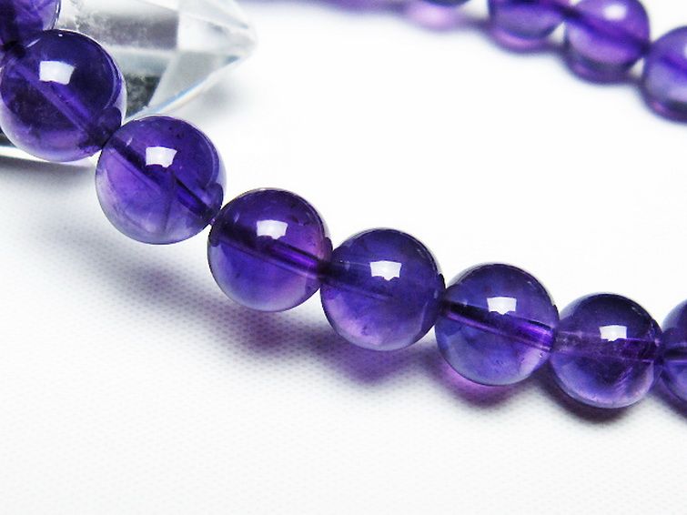 アメジスト ブレスレット 9mm [T406-3444] 3枚目