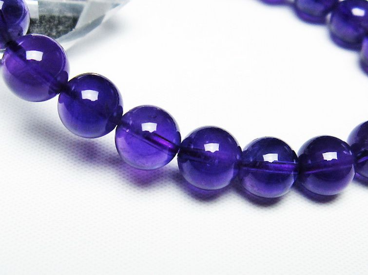 アメジスト ブレスレット 9mm [t406-3471] 3枚目