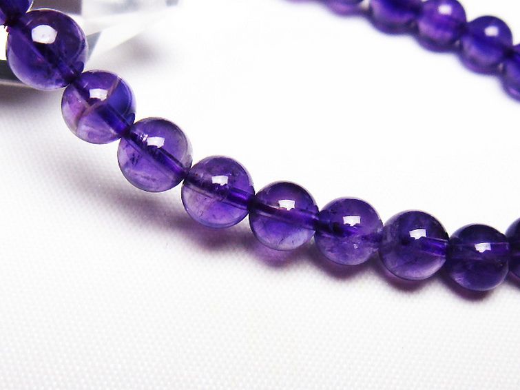 アメジスト ブレスレット 7mm [t406-3526] 3枚目