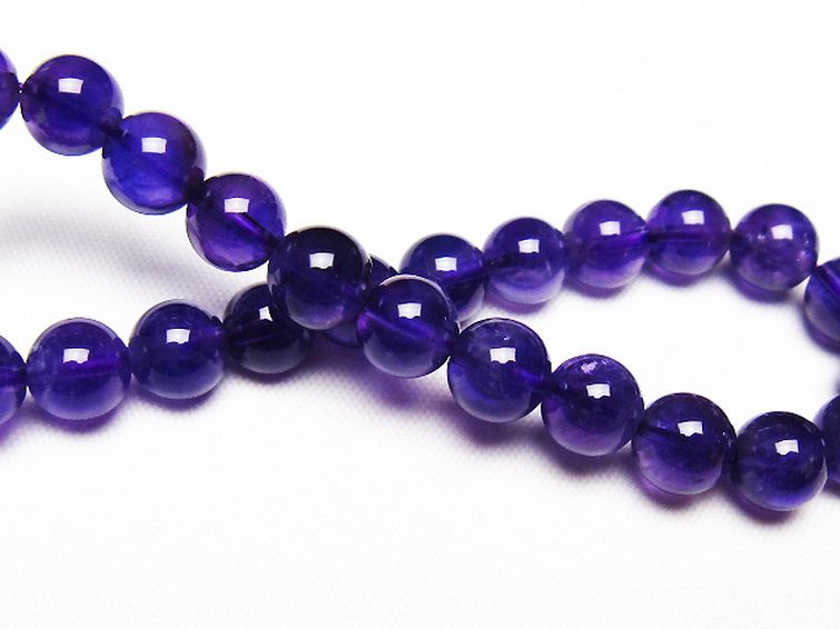 アメジスト ブレスレット 7mm [t406-3530] 2枚目