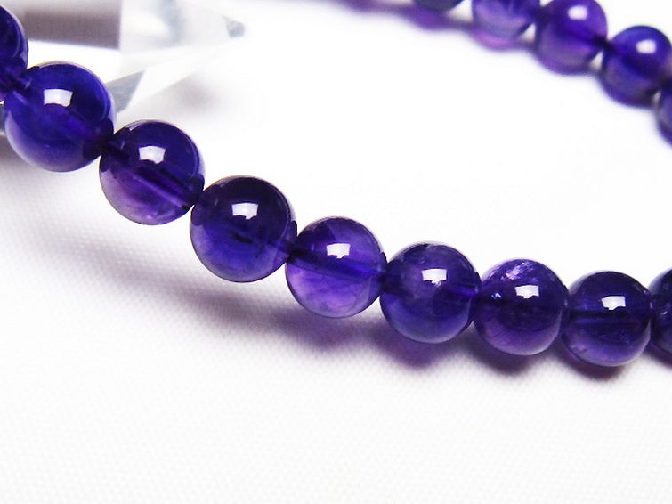 アメジスト ブレスレット 7mm [t406-3530] 3枚目