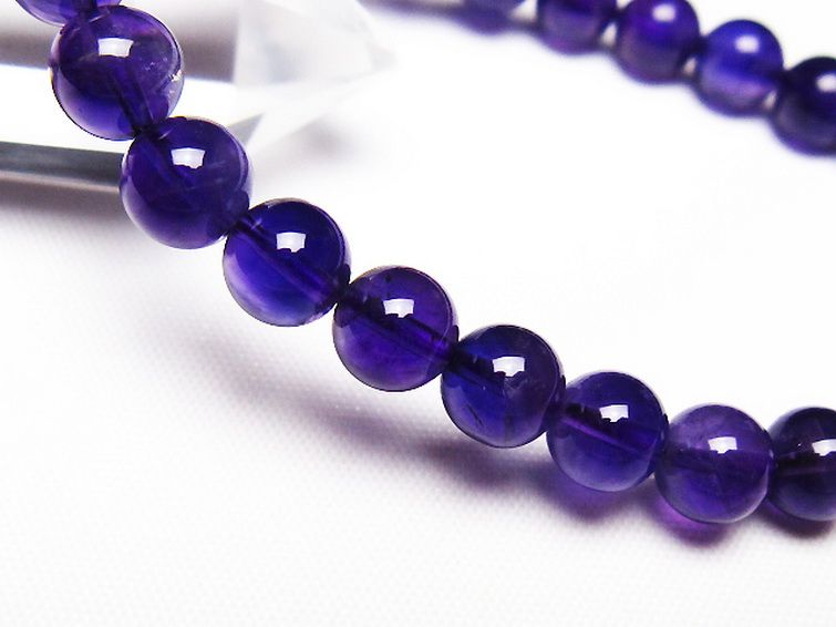 アメジスト ブレスレット 7mm [t406-3533] 3枚目