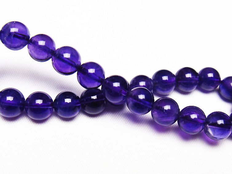 アメジスト ブレスレット 8mm [t406-3558] 2枚目