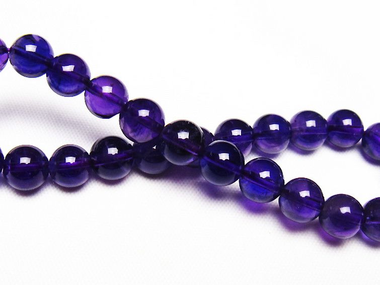 アメジスト ブレスレット 7mm [T406-3560] 2枚目